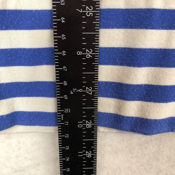 Matilda Jane Women's Size Small Bewitching Tidbit Blue White Pink Tunic Top - Picture 5 of 9